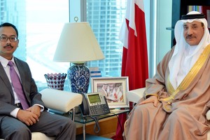 البحرين : حميدان يبحث مع السفير الماليزي التعاون في دعم برامج الرعاية الاجتماعية  