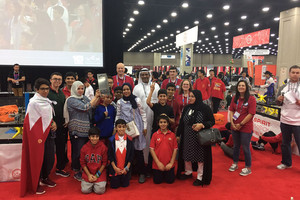 بالصور... مدرسة الإبداع الخاصة تحصد المركز التاسع في مسابقة الريبوت العالمية