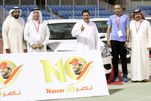 الحظ يبتسم لياسين الحجازي ويفوز بالسيارة الأولى في دورة ناصر10