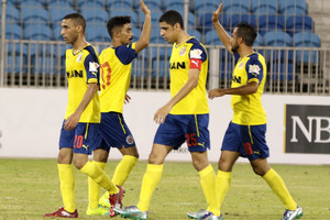 بالصور... الفخار يضع قدما في ربع النهائي بتخطي الزعيم في دورة ناصر10