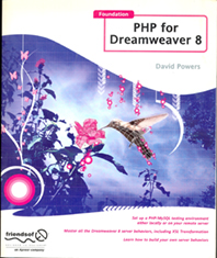 PHP for Dreamweaver 8